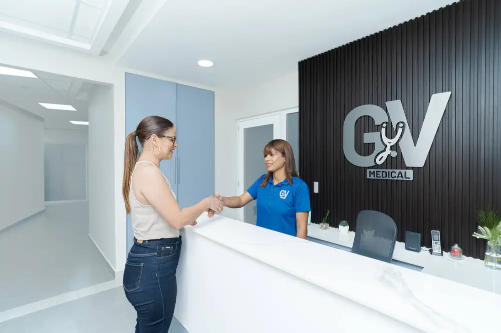 GyV Medical reception